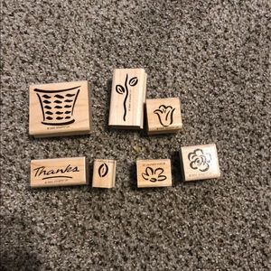 Two Step Stampin Up Basket Of Blooms.